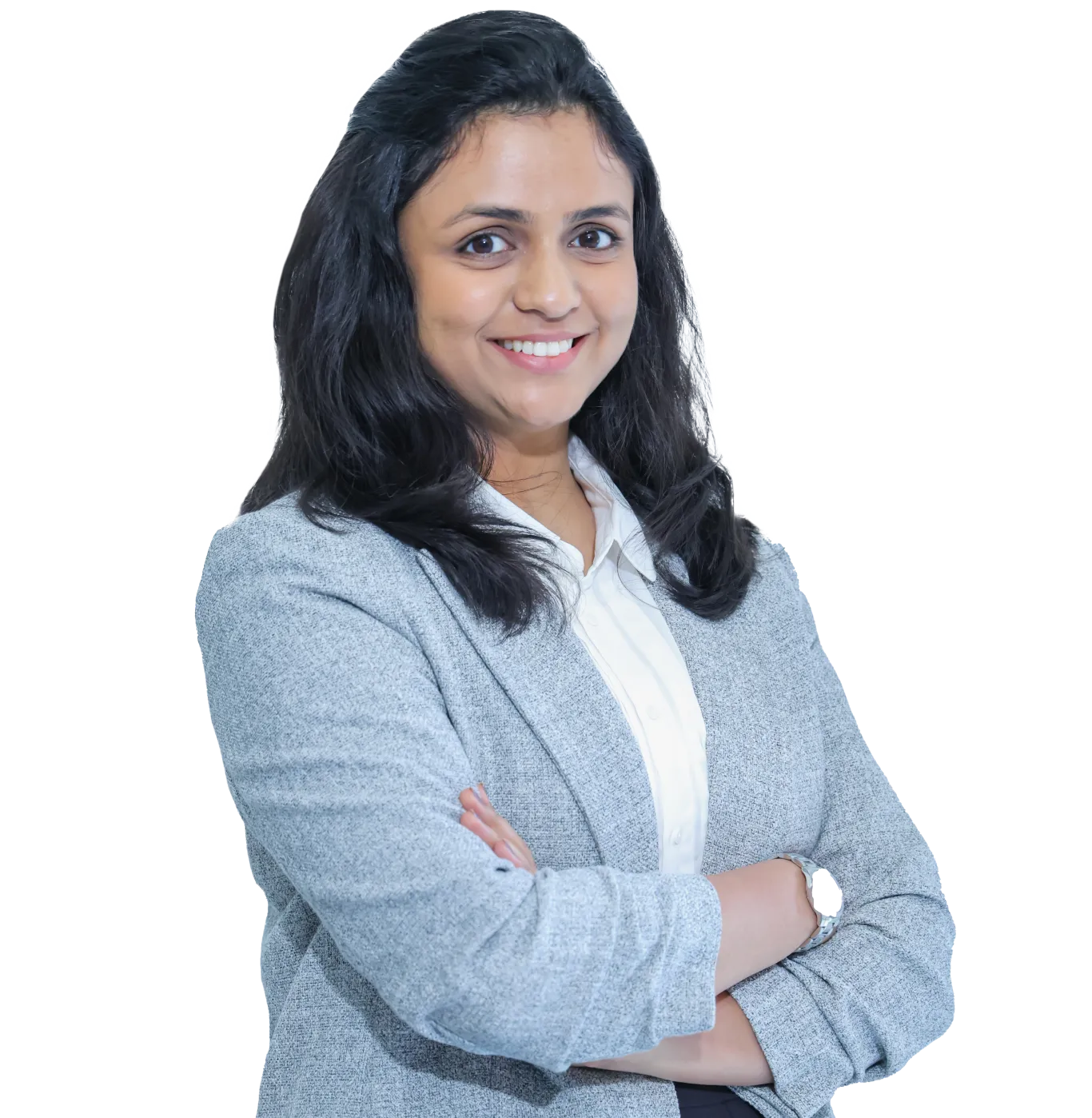 image of leader with grayish background
