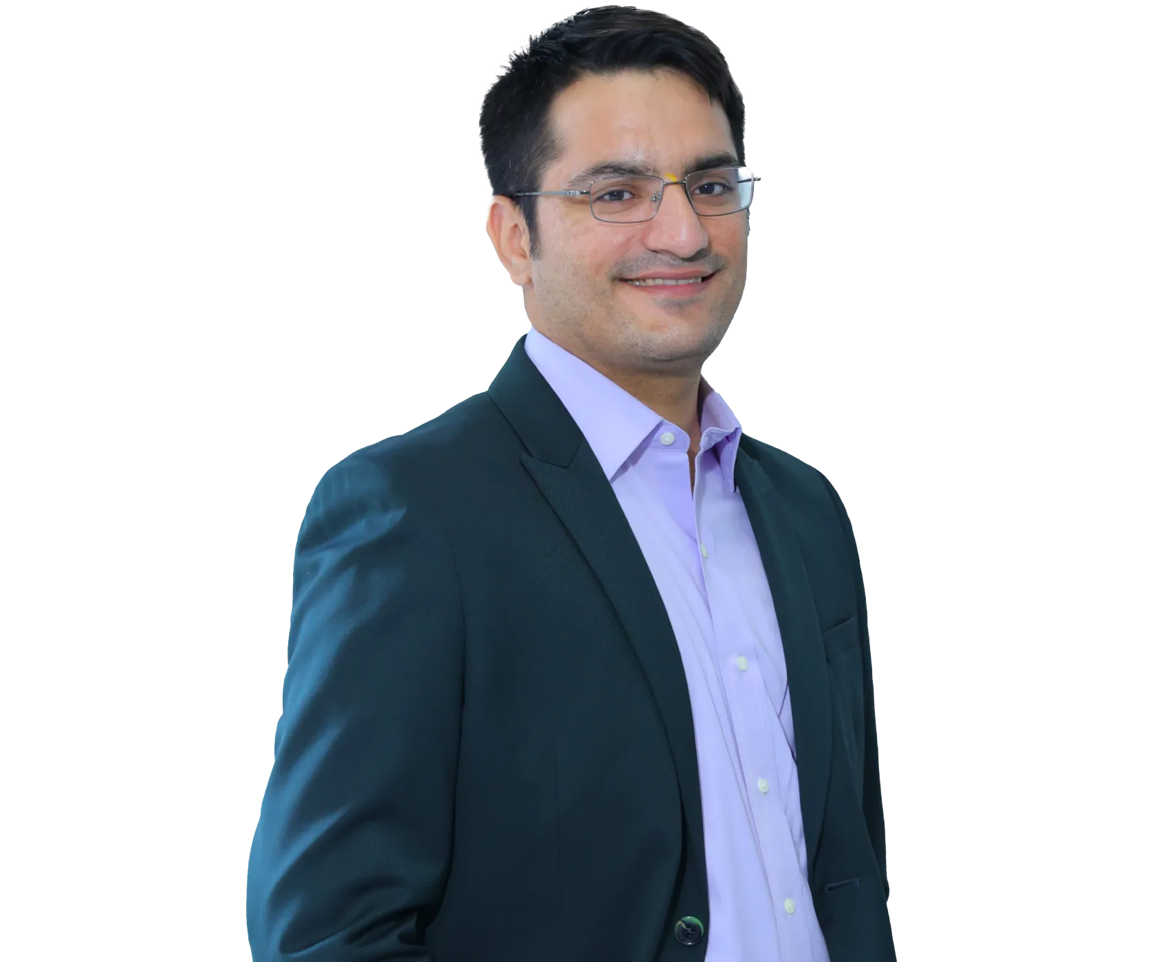 image of leader with grayish background